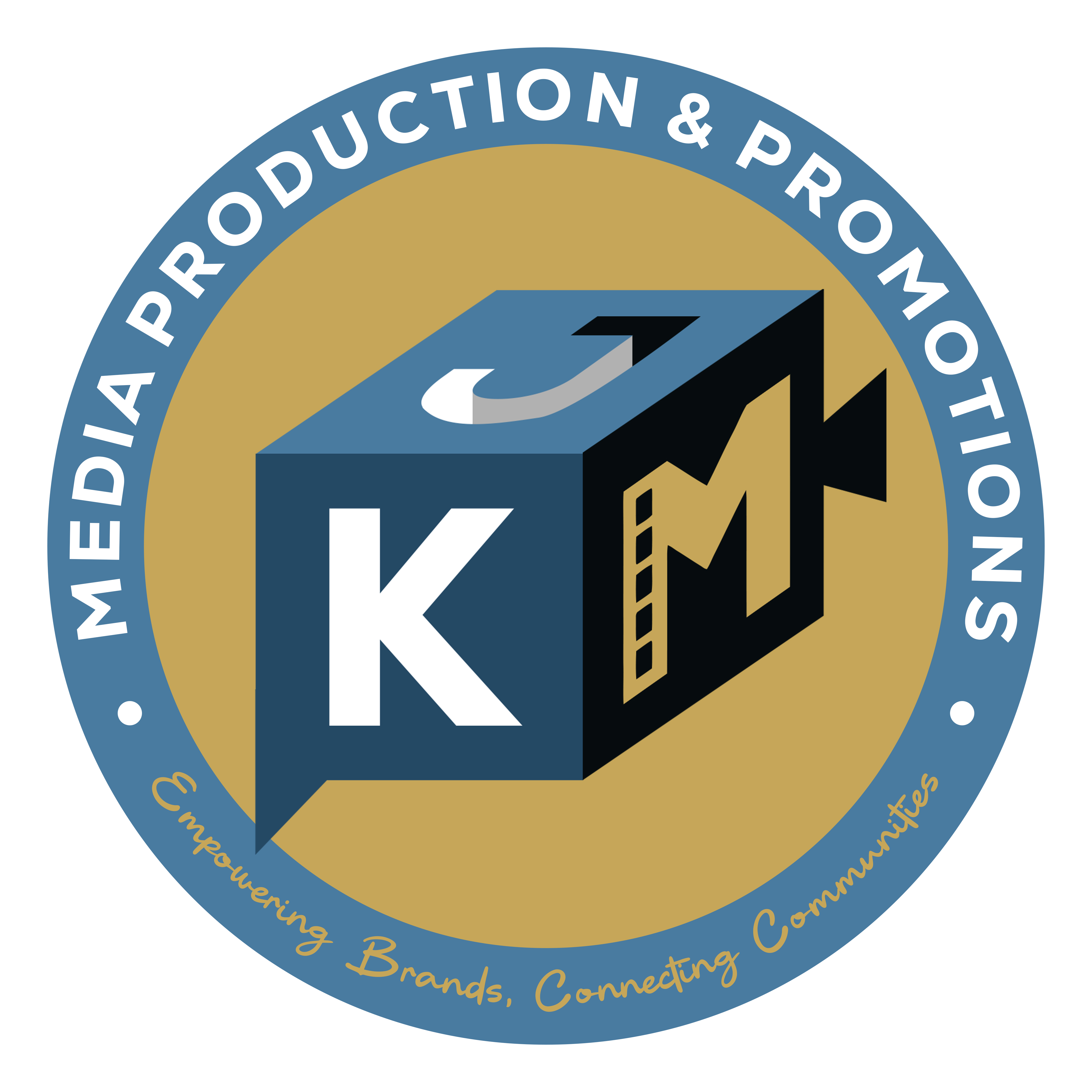KJM Promotions Circle Logo